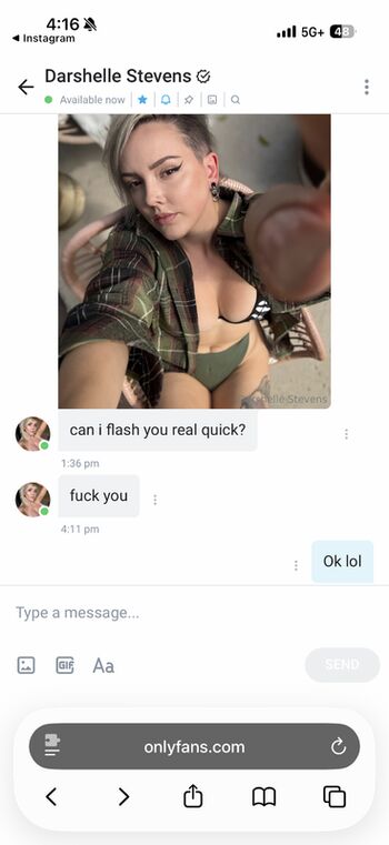 Full leaked Darshelle stevens private onlyfans photo